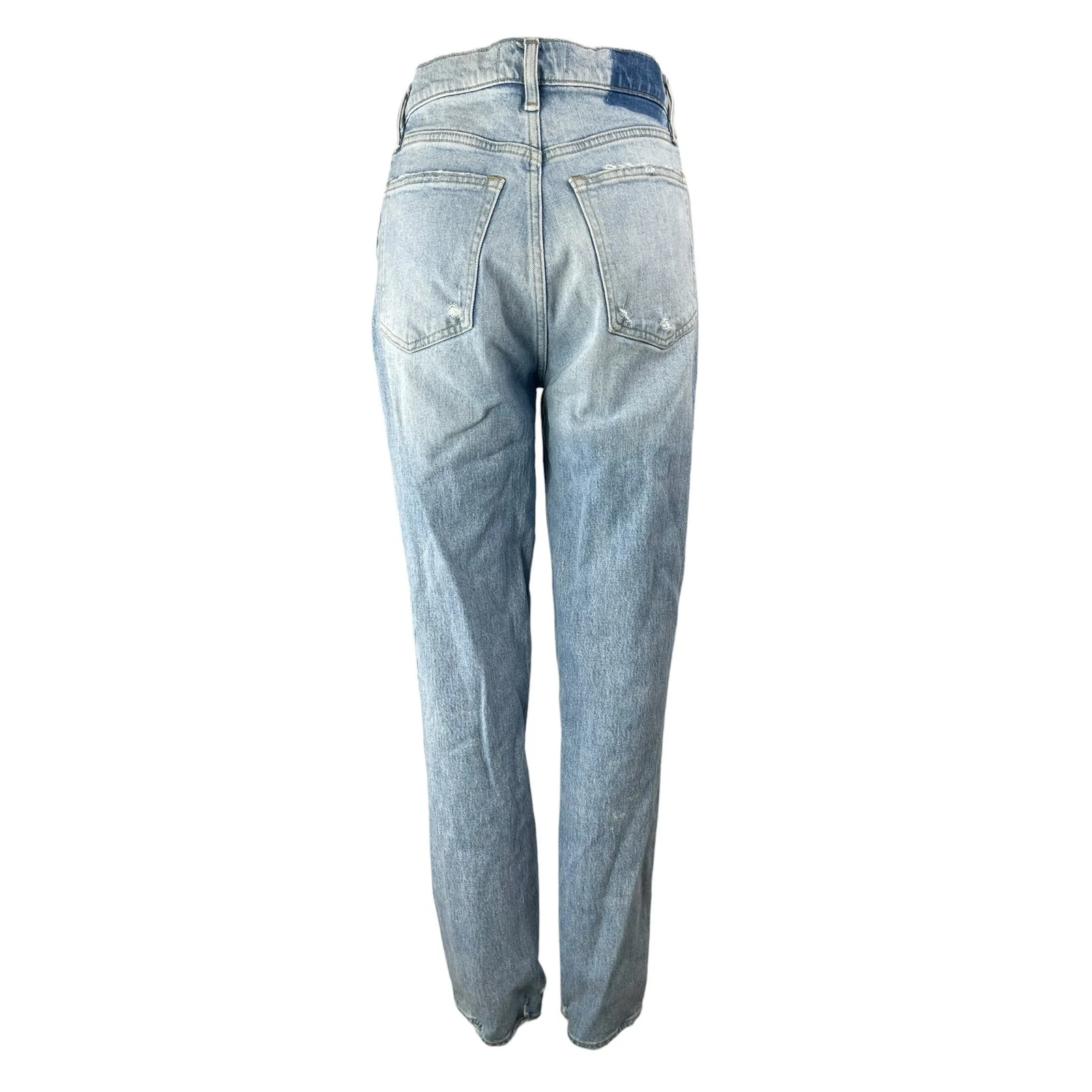 Abercrombie & Fitch 90's Straight Blue Ultra High Rise Denim Jeans Pants Sz 28/6 - Image 2