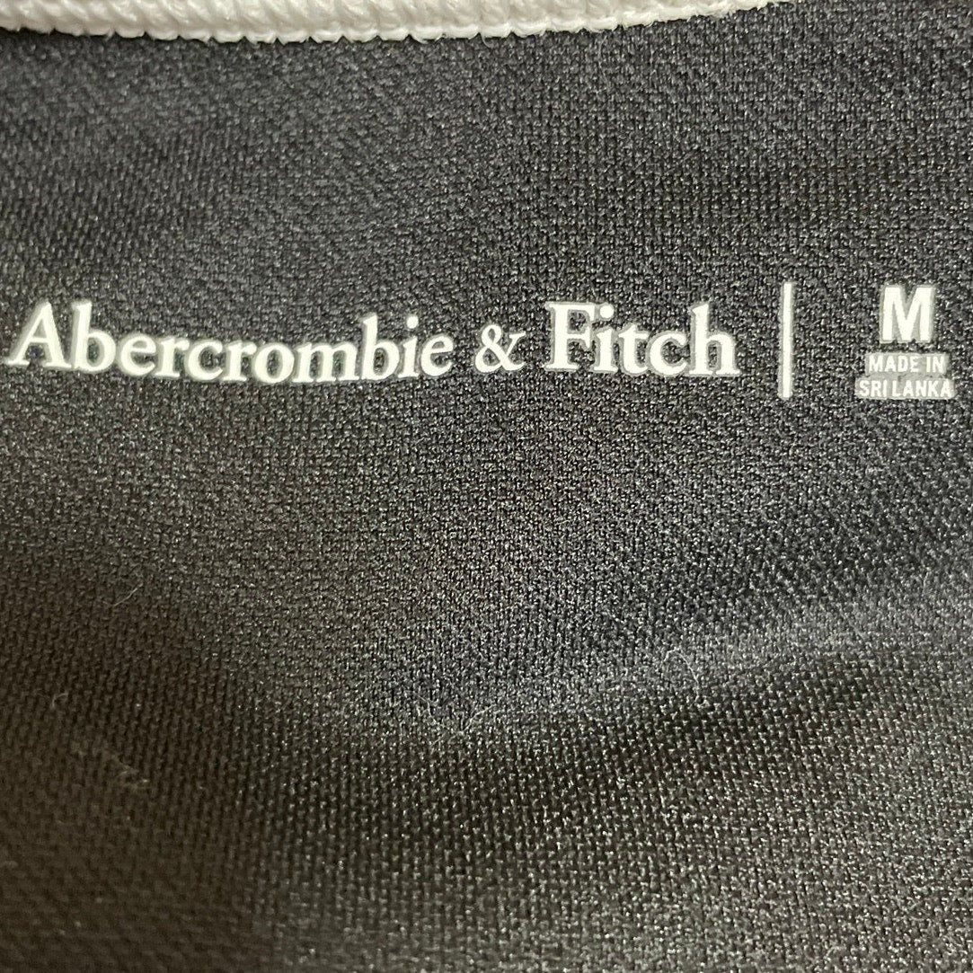 Abercrombie & Fitch Black Ribbed Wide Strap Underwire Cami Bikini Swimwear Set M - Image 5