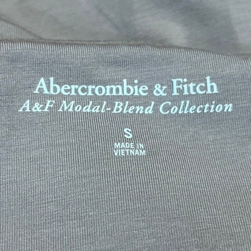 Abercrombie & Fitch Tan Beige Khaki Sleeveless Drape Deep V Blouse Top Size S - Image 3