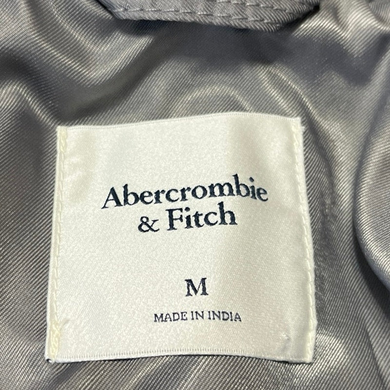 Abercrombie & Fitch Women's Black Long Sleeve Oversized Bomber Jacket Size M - Image 3
