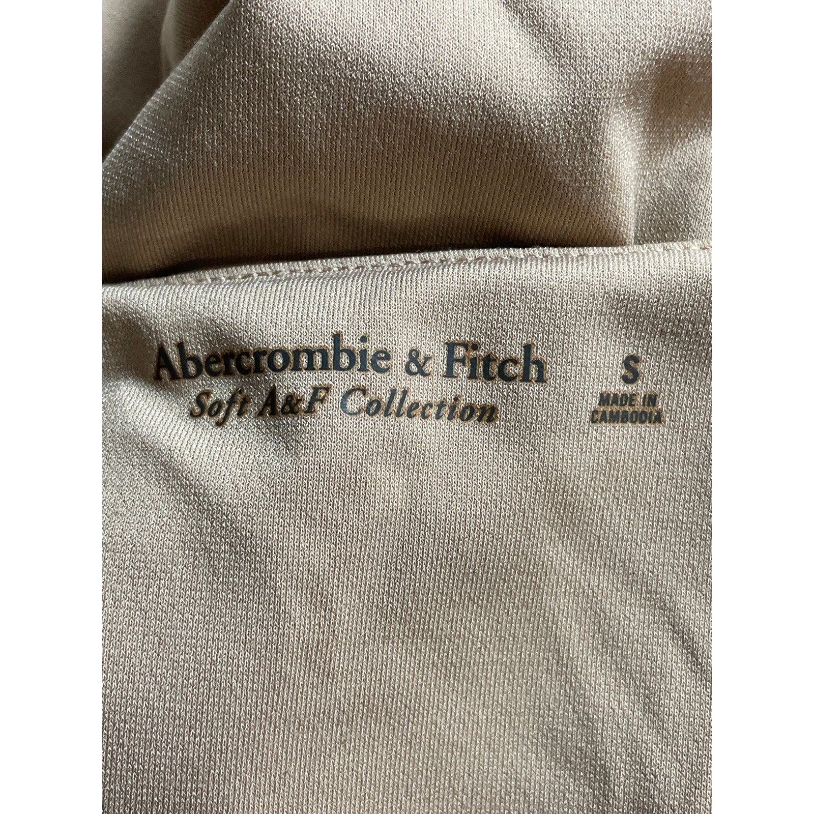 Abercrombie & Fitch Women's Brown V Neck Long Sleeve Drape Wrap Bodysuit Top S - Image 5