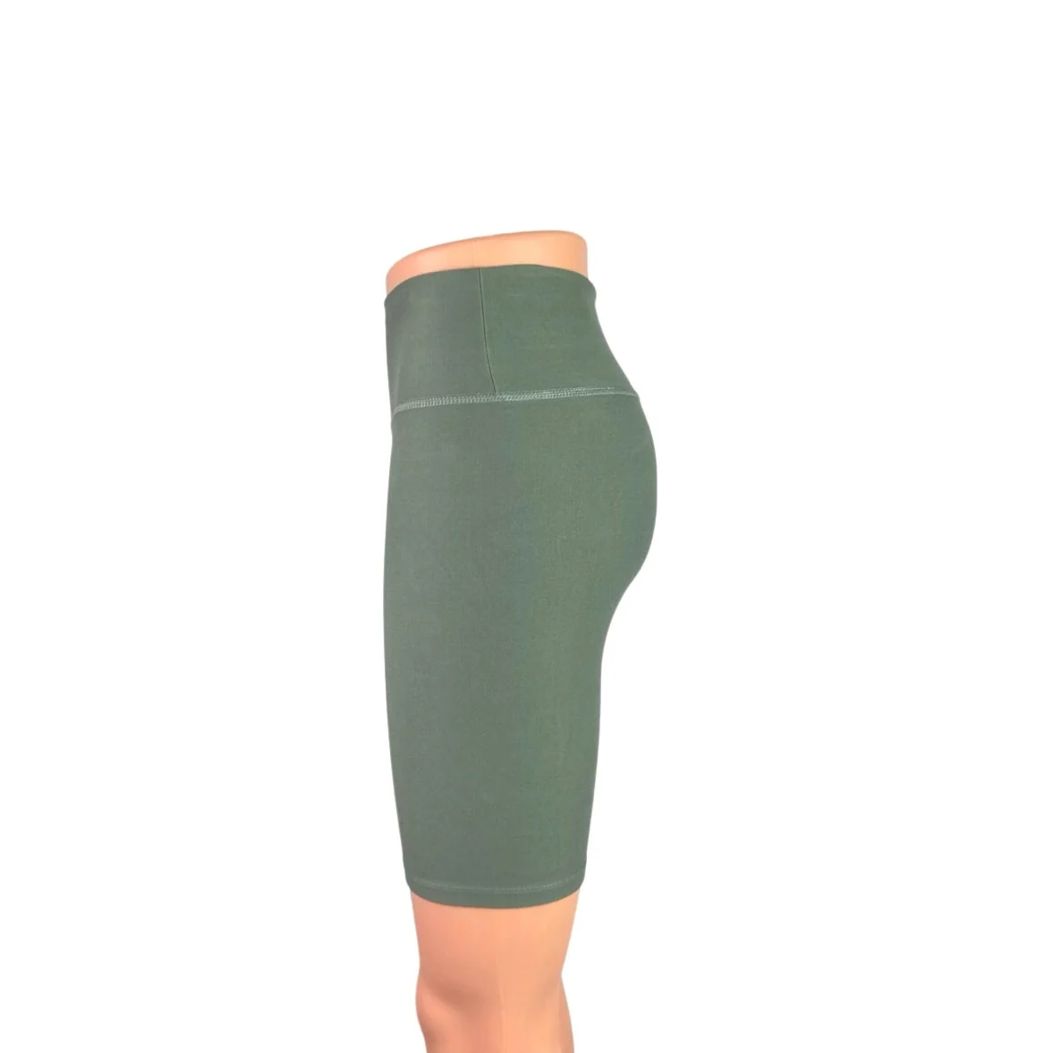 Abercrombie & Fitch Women's Green Yoga Running Athletic Biker Shorts Size XS - Image 2