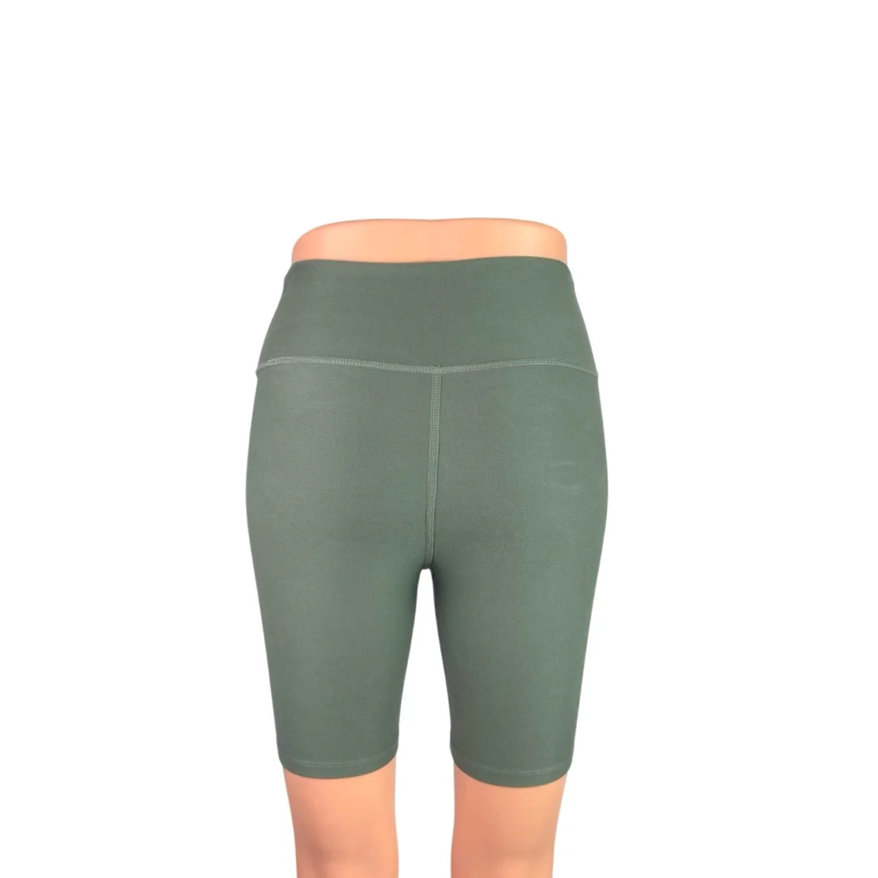 Abercrombie & Fitch Women's Green Yoga Running Athletic Biker Shorts Size XS - Image 3