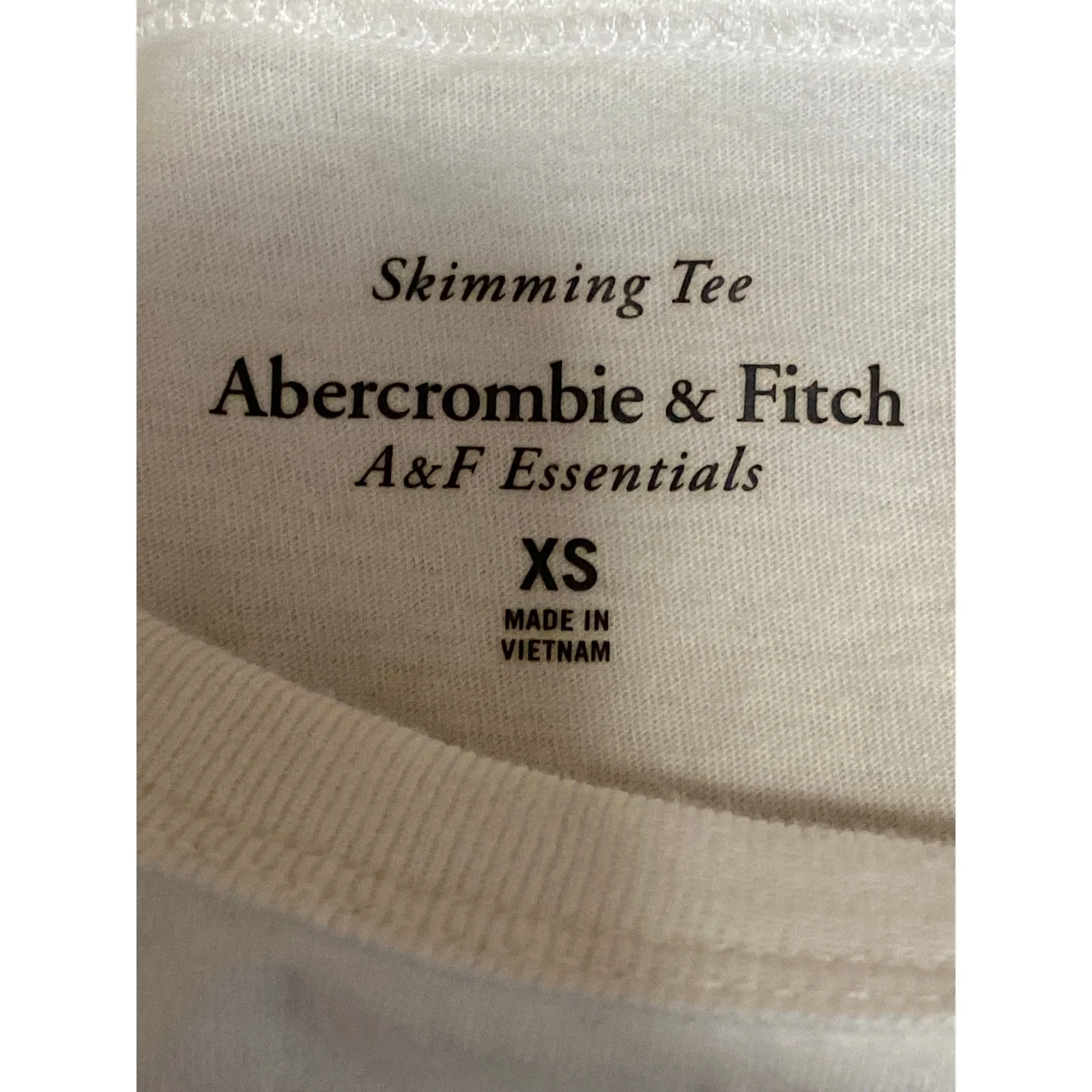 Abercrombie & Fitch Women's Skimming Bows Graphic Crop Baby Tee T-Shirt Top XS - Image 5