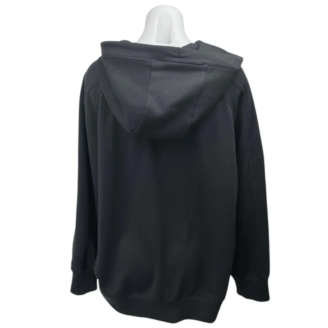 Abercrombie & Fitch YPB neoKNIT Women's Black Zip Up Hooded Hoodie Jacket Size M - Image 2