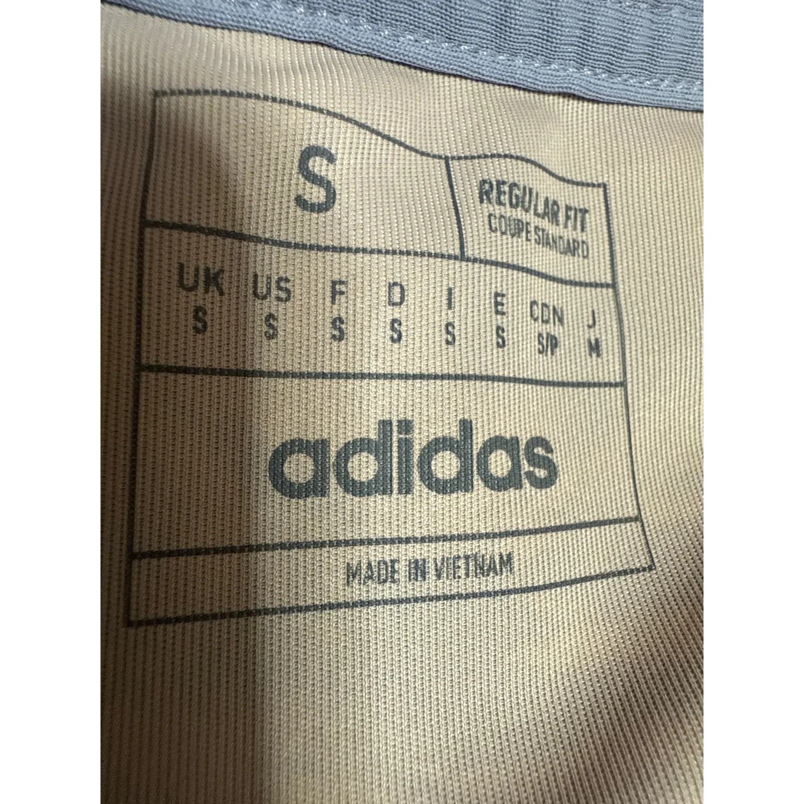 Adidas Club Tennis Men's Purple Beige Graphic Short Sleeve T Shirt Tee Top Sz S - Image 3