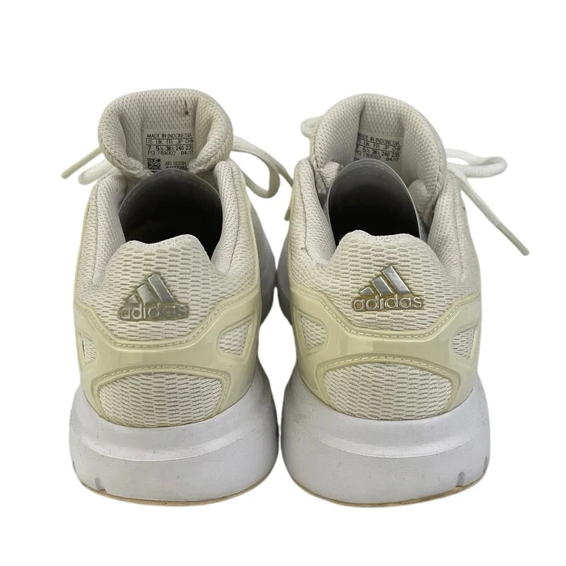Adidas Energy Cloud WTC Triple White Women's Lace Up Running Sneakers Shoes 7 - Image 3