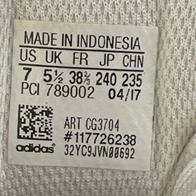 Adidas Energy Cloud WTC Triple White Women's Lace Up Running Sneakers Shoes 7 - Image 5
