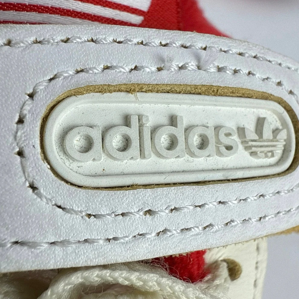 Adidas Forum 84 Men's White Red Low Top Lace Up Athletic Sneaker Shoes Size 8 - Image 6