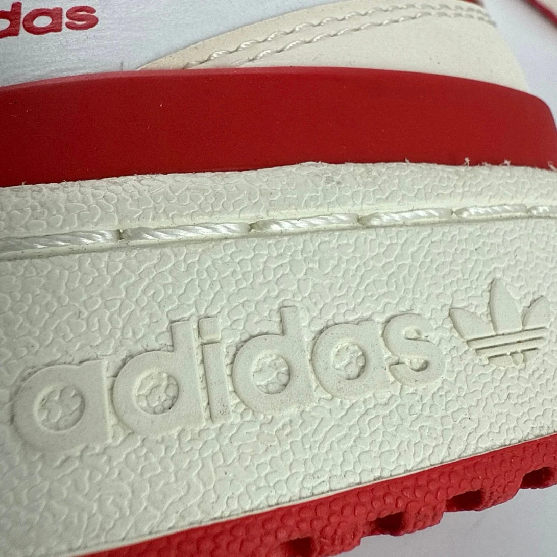 Adidas Forum 84 Men's White Red Low Top Lace Up Athletic Sneaker Shoes Size 8 - Image 7