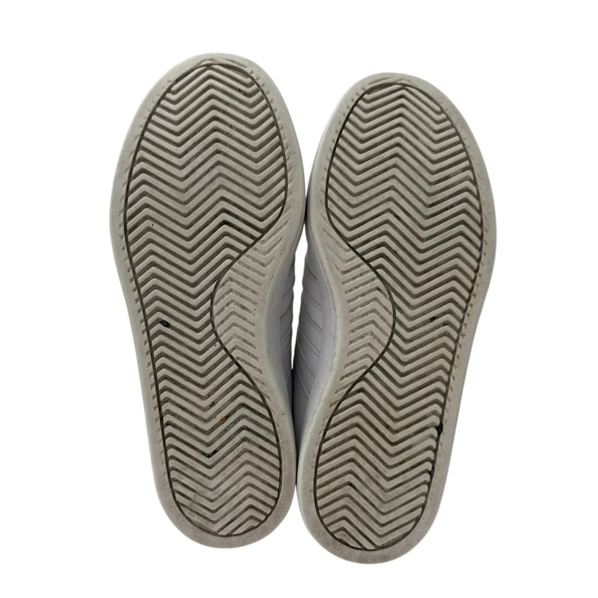 Adidas Grand Court 2.0 Women's White Gold Lace Up Athletic Sneaker Shoes Sz 7.5 - Image 4