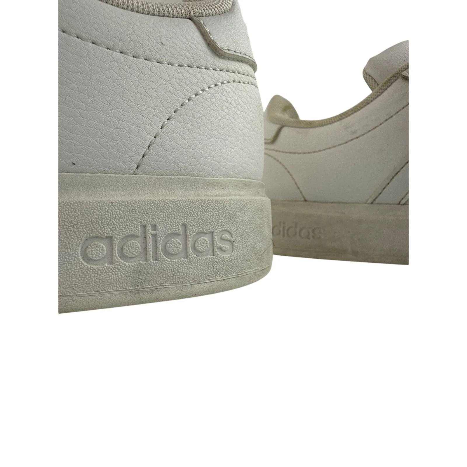 Adidas Grand Court 2.0 Women's White Gold Lace Up Athletic Sneaker Shoes Sz 7.5 - Image 6
