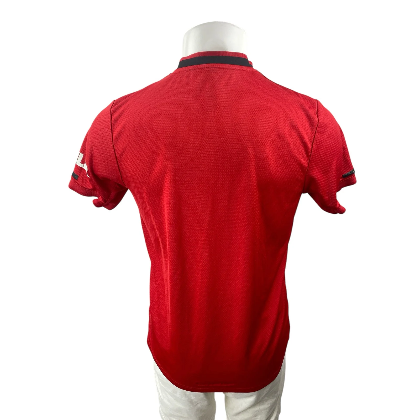 Adidas Manchester United 2019/2020 Men's Red Short Sleeve Jersey Shirt Top Sz M - Image 4
