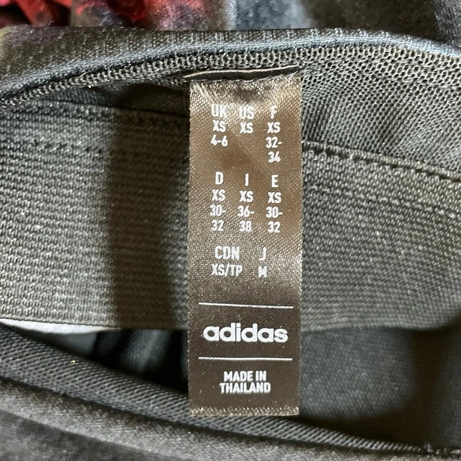 Adidas Melbourne Tennis Black Printed Racerback Workout Athletic Tank Top XS - Image 5