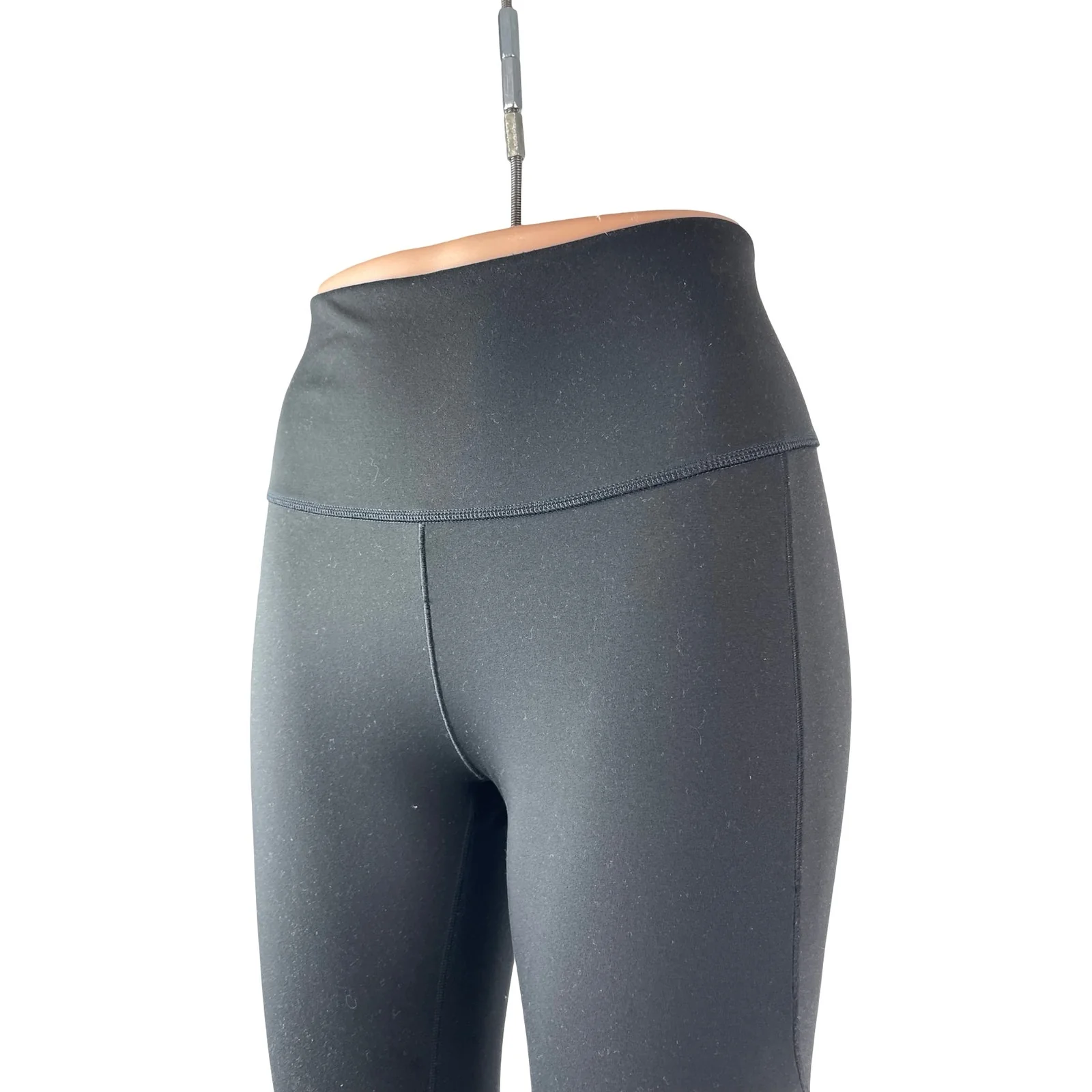 Adidas Women's Black High Rise Skinny Yoga Athletic Activewear Leggings Pants M - Image 3