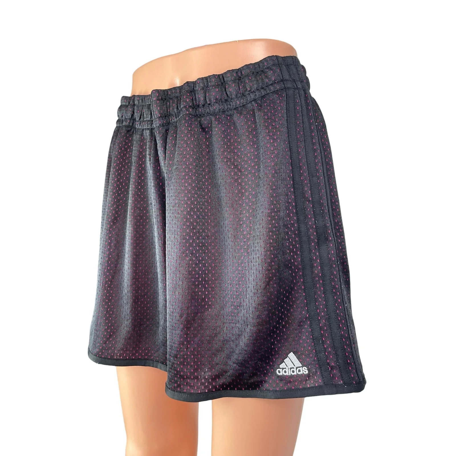 Adidas Woven Training Women's High Rise Yoga Gym Athletic Activewear Shorts Sz M - Image 2