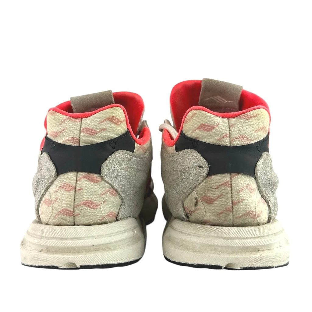 Adidas ZX Torsion Women's White Solar Red Lace Up Athletic Sneakers Shoes Sz 8.5 - Image 3