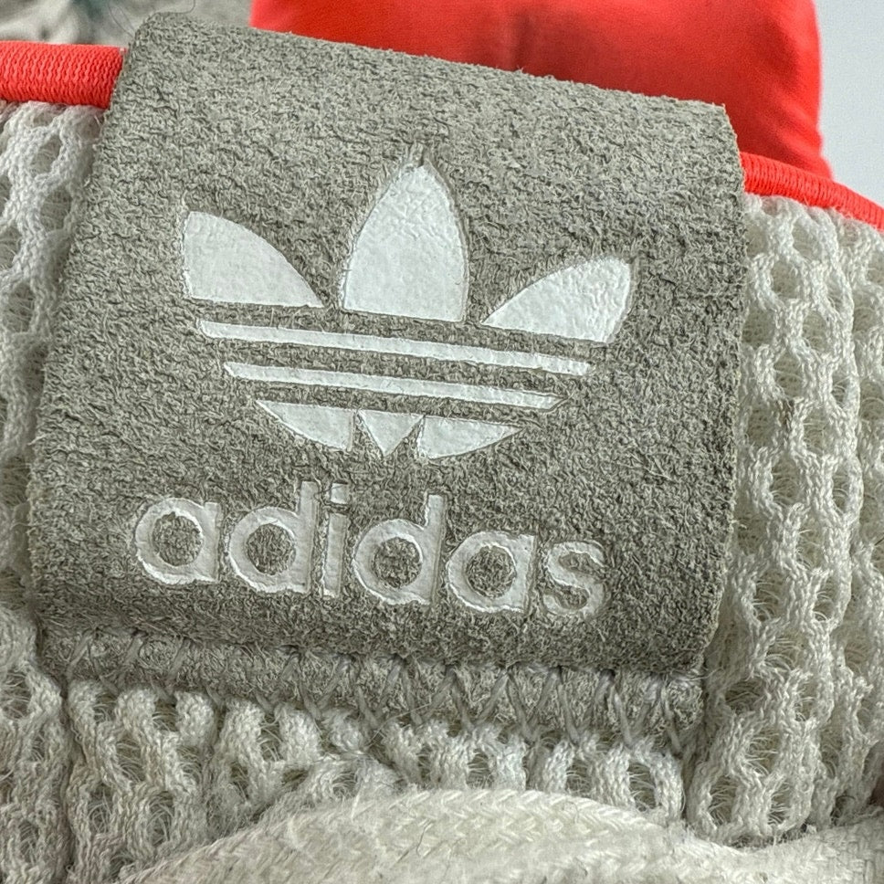 Adidas ZX Torsion Women's White Solar Red Lace Up Athletic Sneakers Shoes Sz 8.5 - Image 7