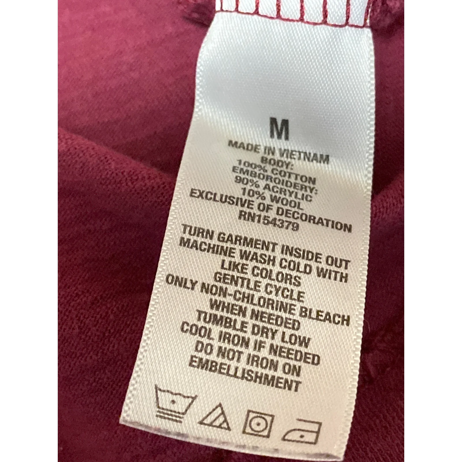 Aeropostale Men's Red Aero 87 Short Sleeve Crew Neck T Shirt Tee Top Size M - Image 3