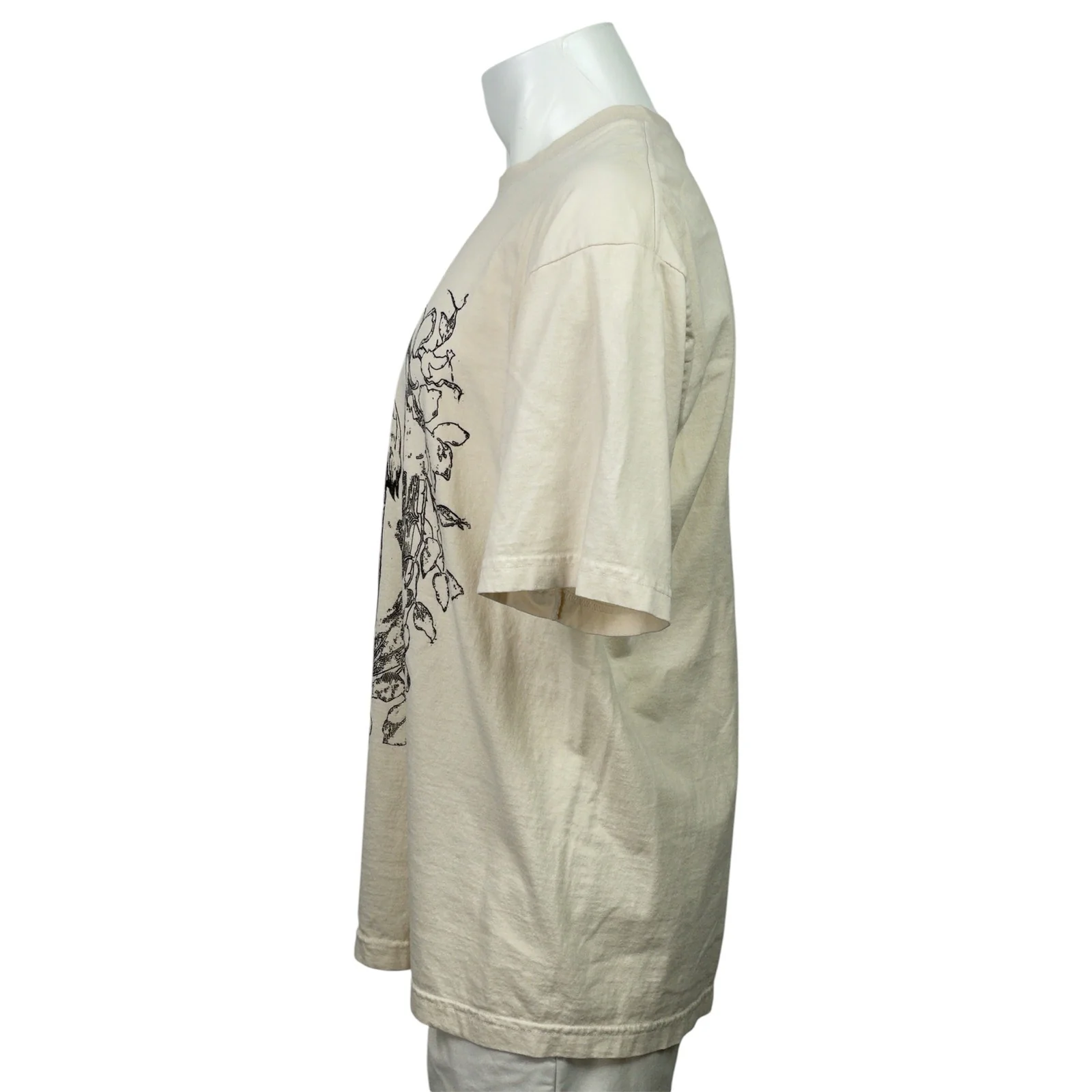 Akemi Kiri Break My Heart Men's White Short Sleeve Graphic Tee T-Shirt Top Sz L - Image 2