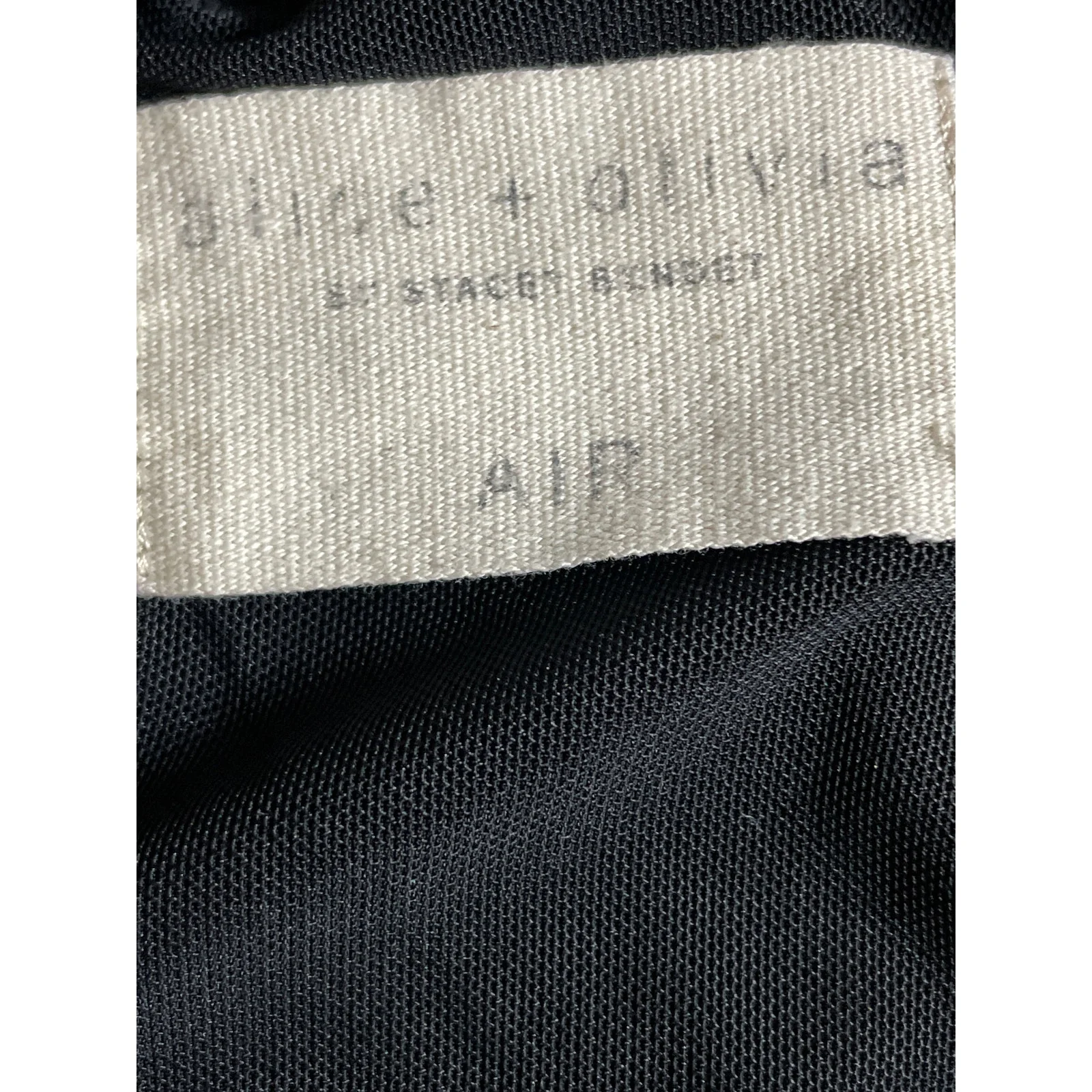 Alice + Olivia Rydel Black Sleeveless Gym Athletic Activewear Crop Tank Top S/M - Image 5