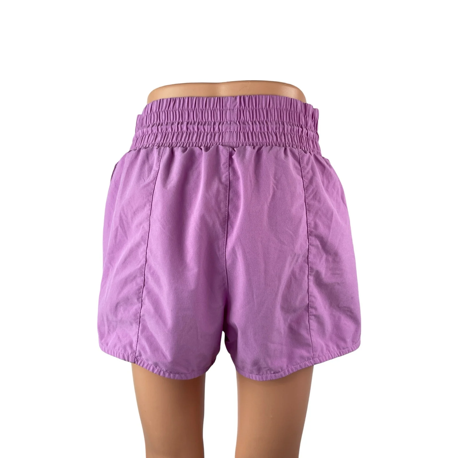 All in Motion Women's Pink Purple Yoga Running Workout Athletic Shorts Size S - Image 4