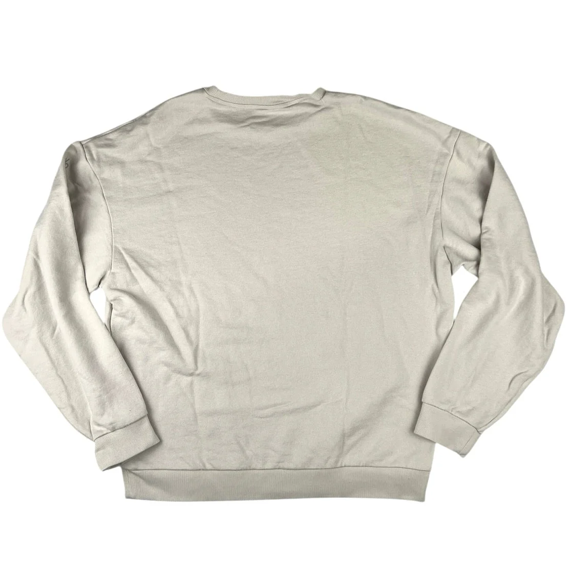 Alo Chill Crew Men’s Gray Terry Fleece Long Sleeve Pullover Sweatshirt Top XL - Image 2