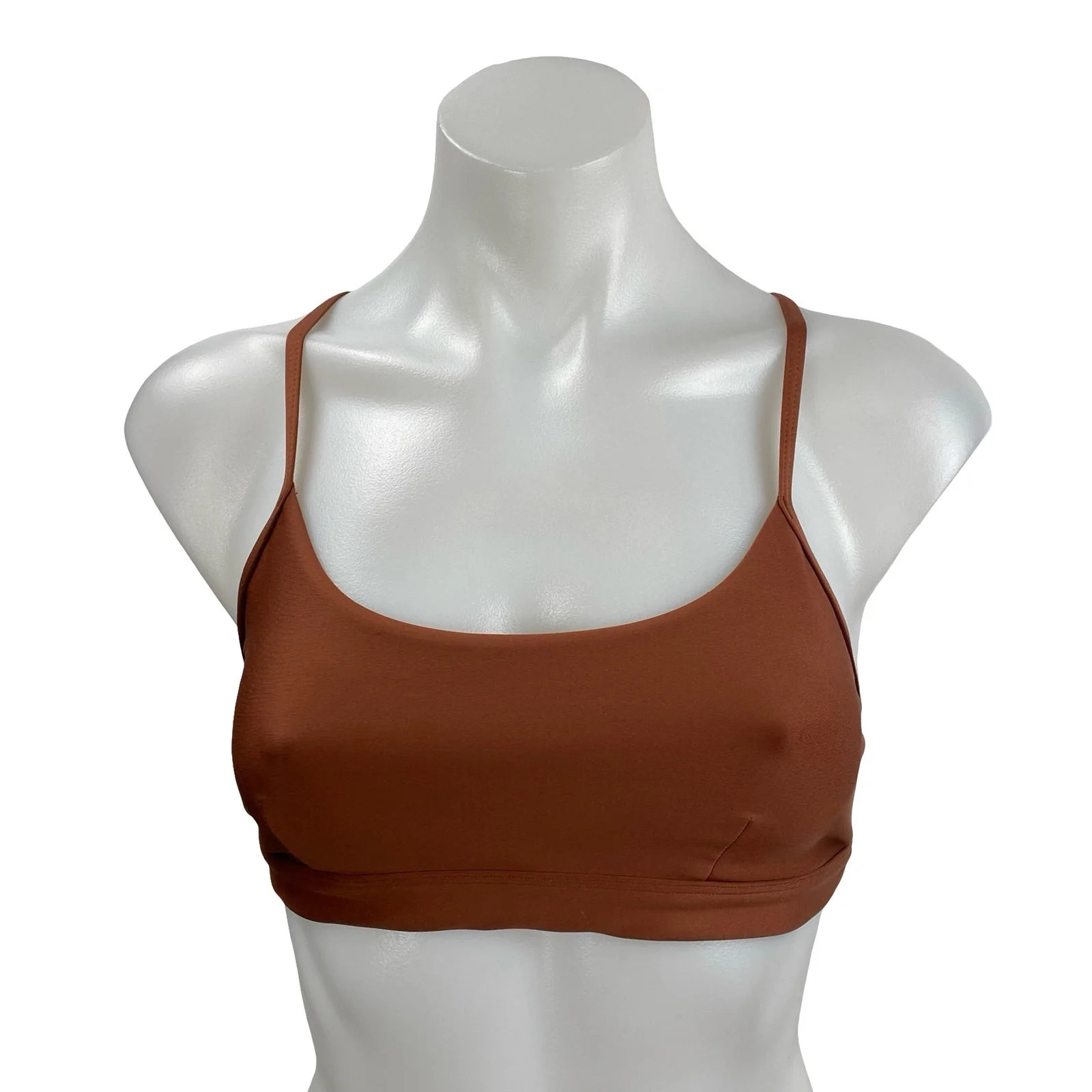Alo Yoga Airlift Intrigue Athletic Activewear Crop Cami Tank Sports Bra Top Sz M