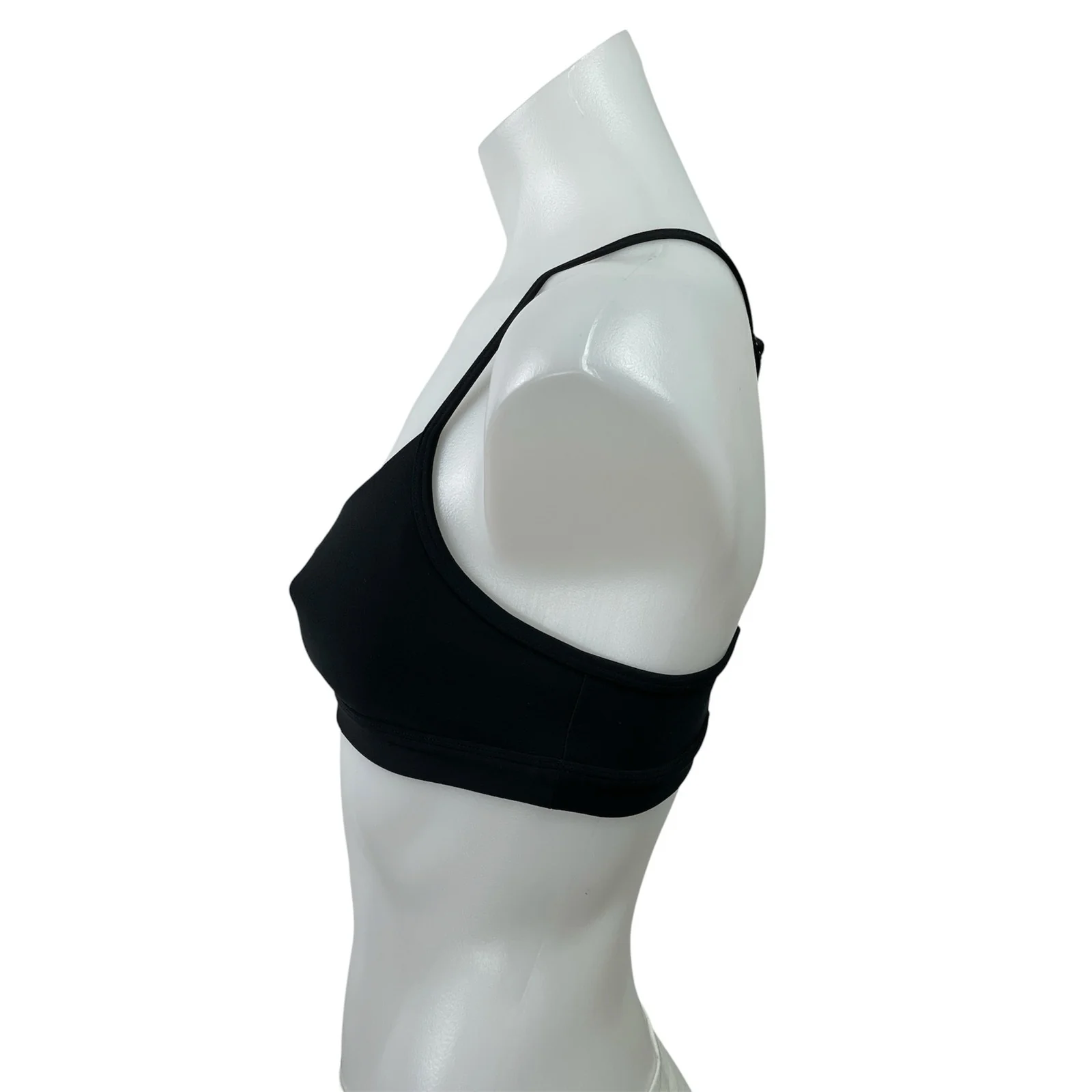 Alo Yoga Airlift Intrigue Black Crossback Workout Active Sports Bra Tank Top XS - Image 2