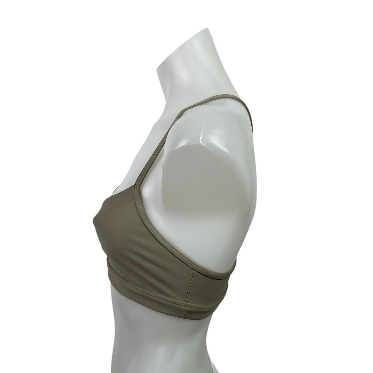 Alo Yoga Airlift Intrigue Gray Cross Back Yoga Athletic Sports Bra Crop Top Sz S - Image 2
