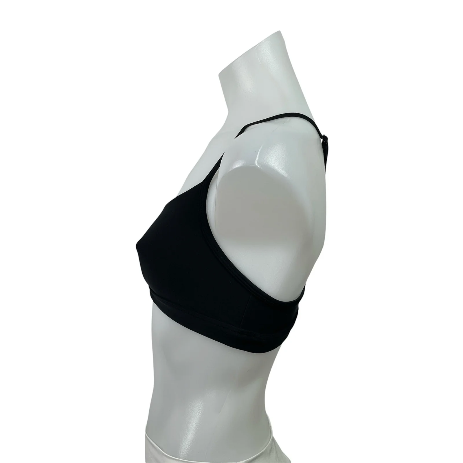 Alo Yoga Women's Black Cross Back Yoga Workout Athletic Sports Bra Crop Top XS - Image 2