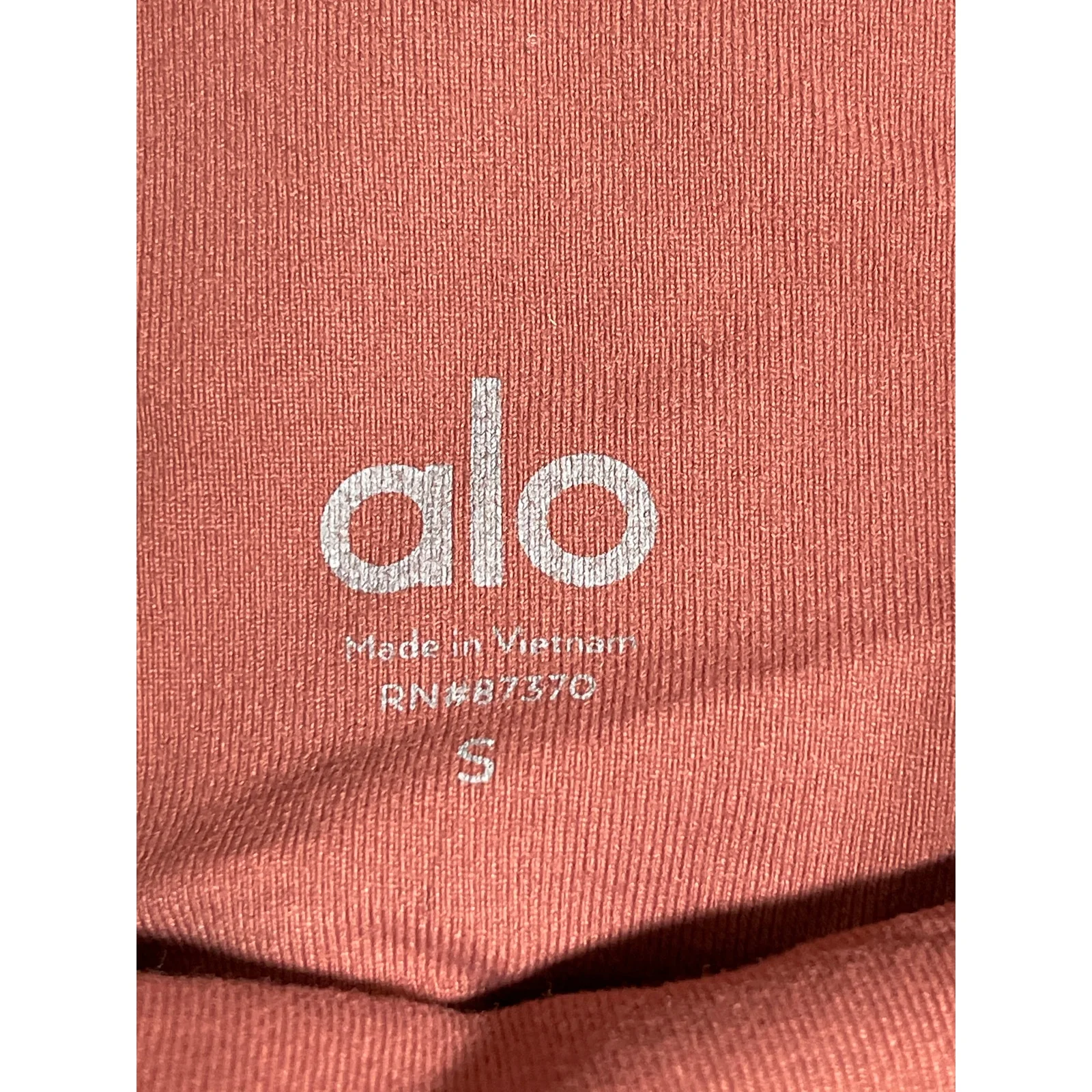 Alo Yoga Women's Pink Brown High Waist Activewear Yoga Moto Leggings Pants Sz S - Image 4