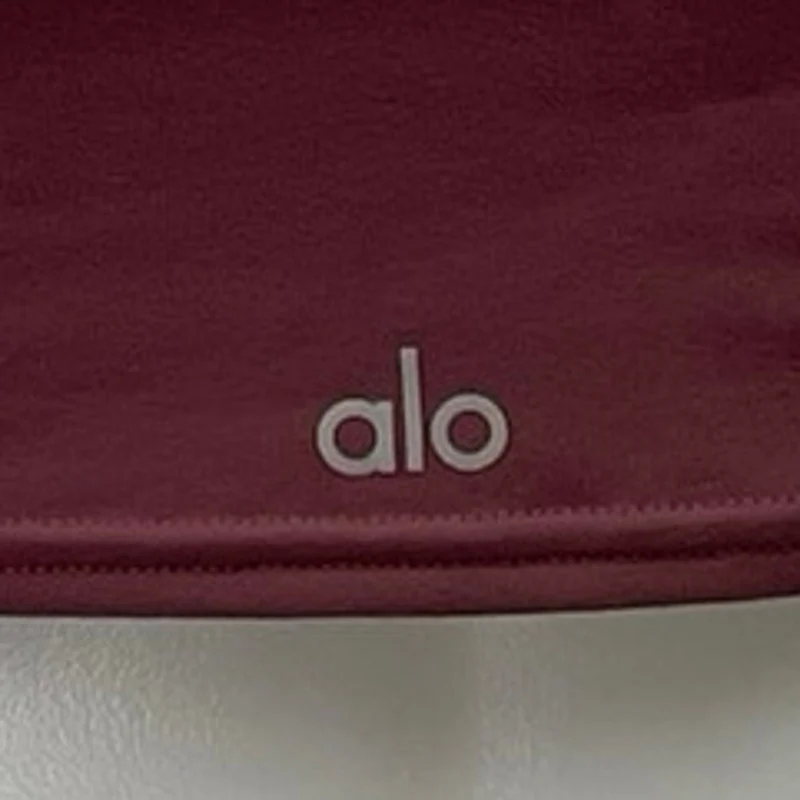 Alo Yoga Womens Red Sleeveless Racerback Workout Yoga Sports Bra Crop Tank Top S - Image 4
