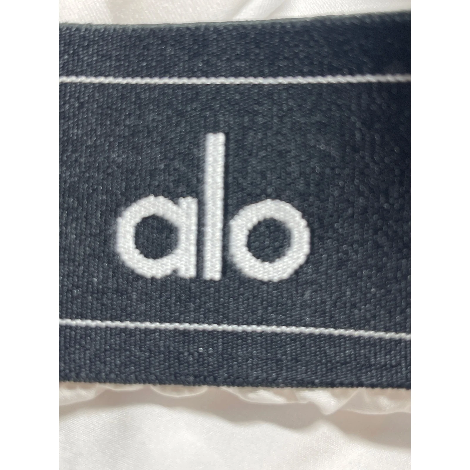 Alo Yoga Womens White High Rise Elastic Waist Athletic Skort Shorts Skirt Size M - Image 5