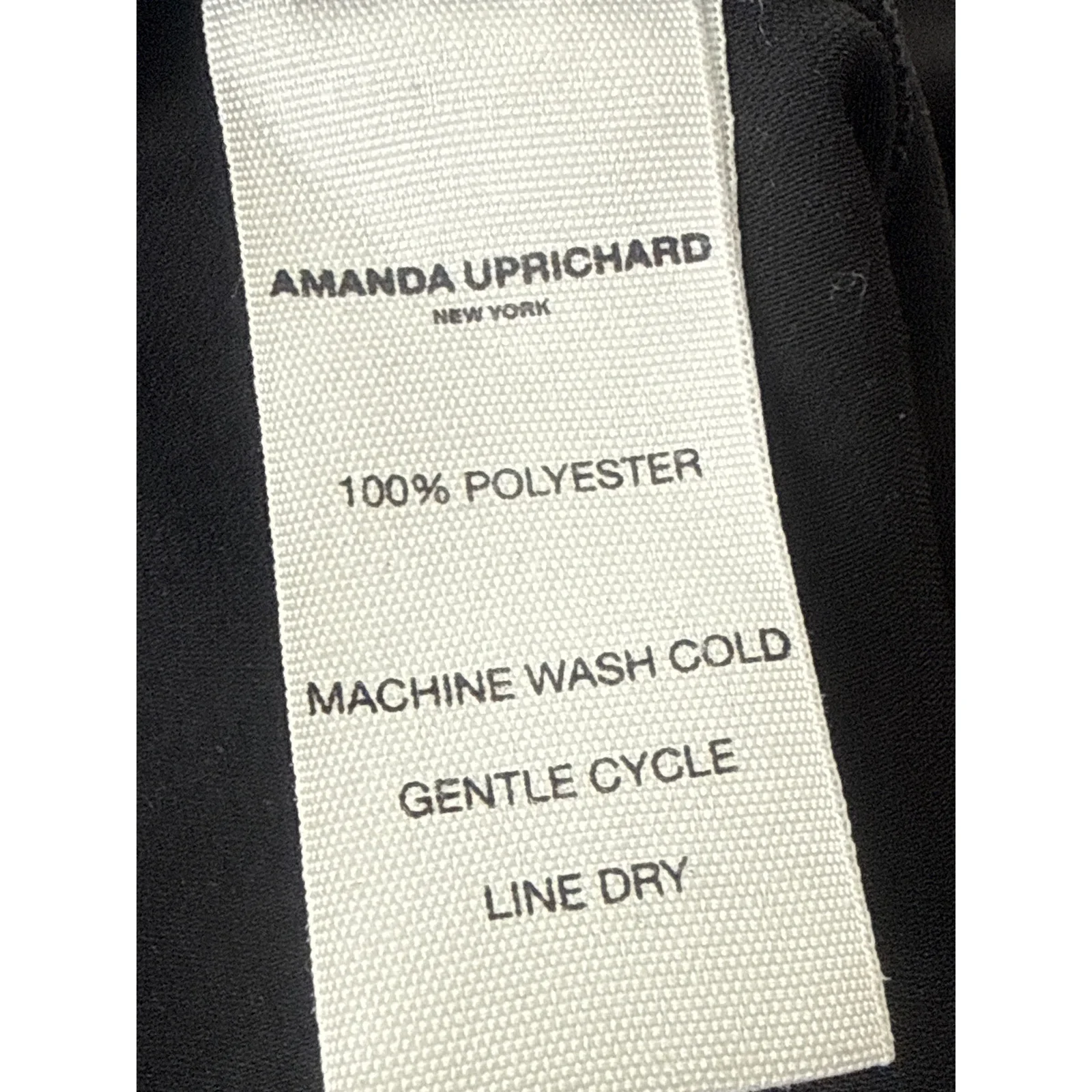 Amanda Uprichard Women's Black Zipper High Waisted A Line Mini Skirt Size XS - Image 5