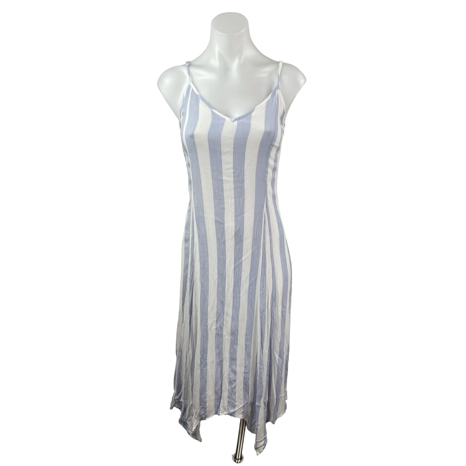 American Eagle Outfitters Sunchaser Stripe V Neck Sleeveless Midi Slip Dress XXS