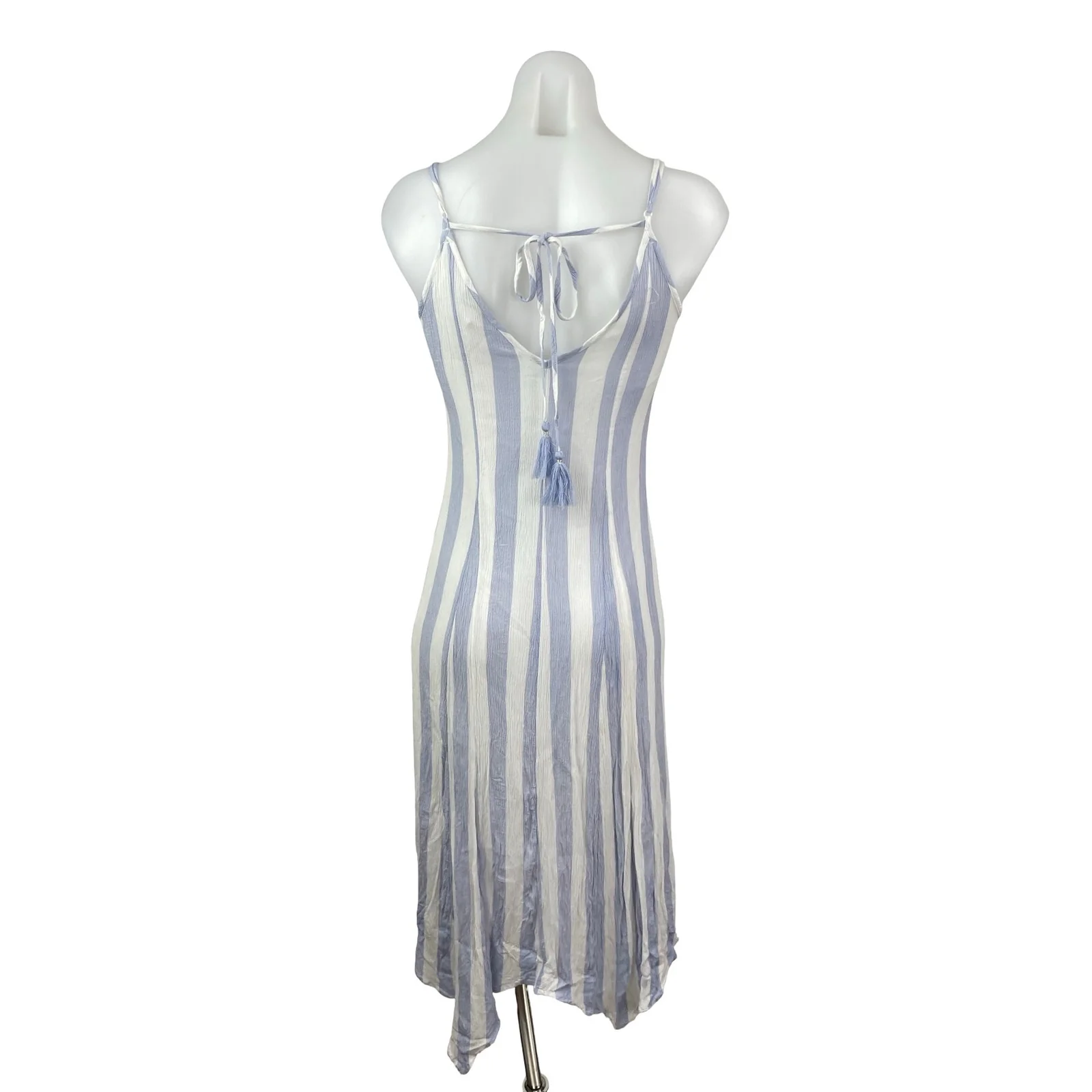 American Eagle Outfitters Sunchaser Stripe V Neck Sleeveless Midi Slip Dress XXS - Image 4