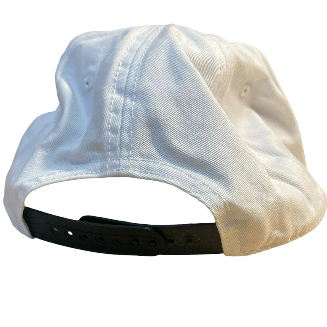 American Needle Polaroid Roscoe White Adjustable Snap Back Baseball Hat Cap OS - Image 2