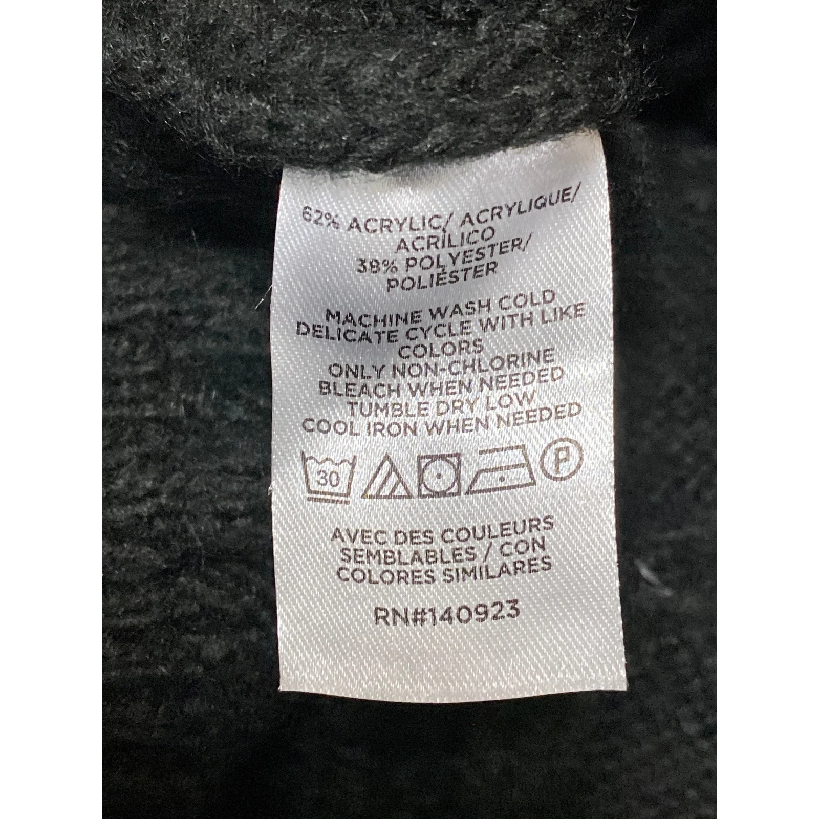 Ann Taylor LOFT Black Cable Knit Long Sleeve Button Down Cardigan Sweater Top S - Image 6