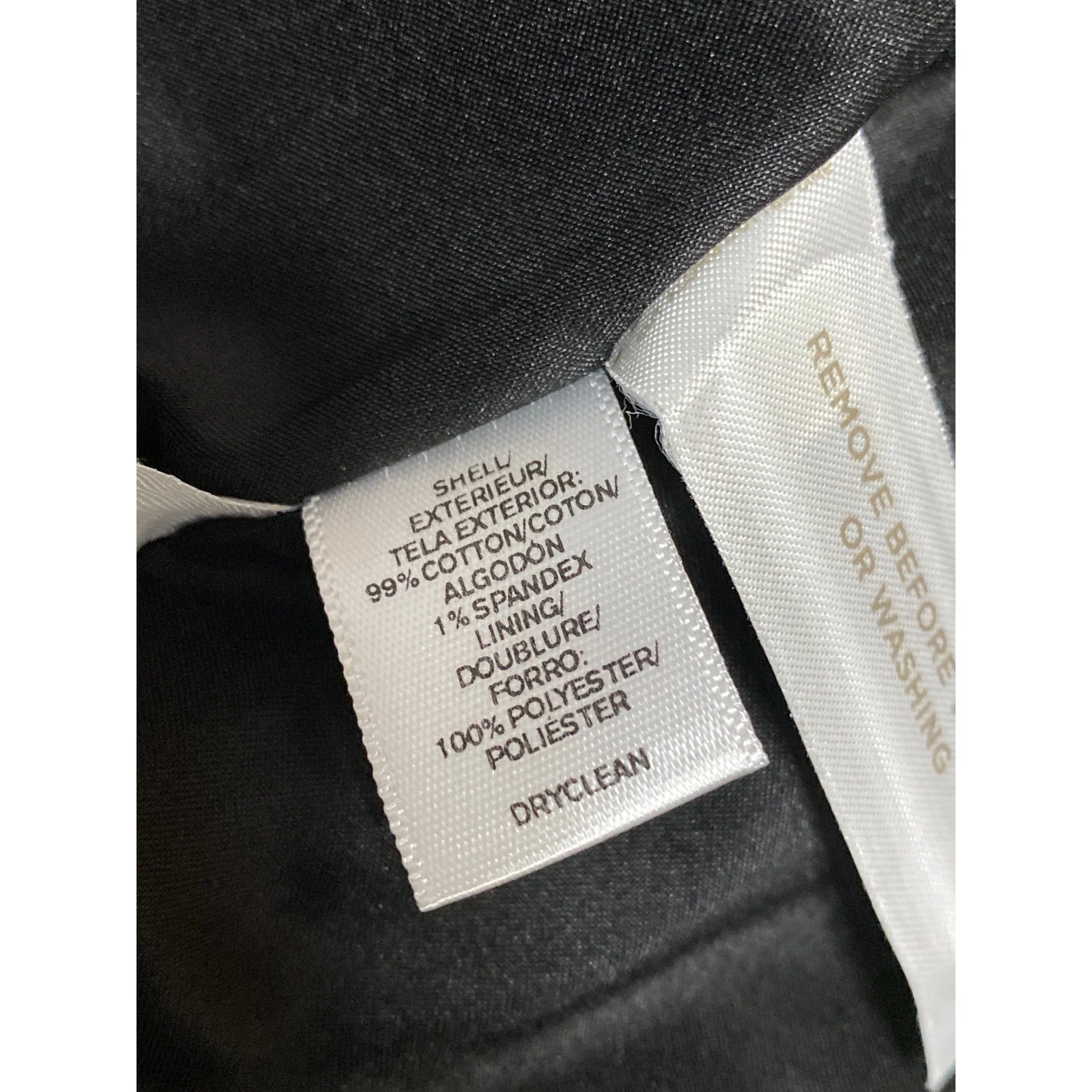 Ann Taylor LOFT Gray Textured Long Sleeve Single Breasted Blazer Coat Jacket 0 - Image 6