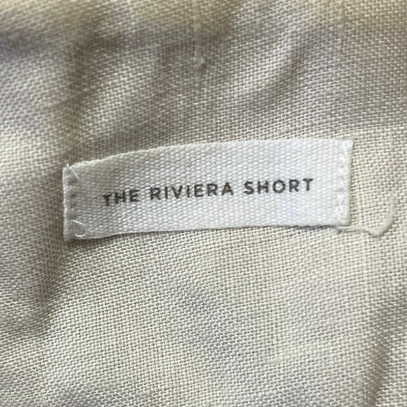 Ann Taylor LOFT White Riviera Embroidered 100% Linen Tribal Aztec Shorts Size 4 - Image 5