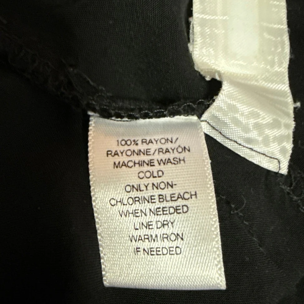 Ann Taylor LOFT Women's Black Pocket Long Sleeve Button Down Shirt Top Size XSP - Image 4