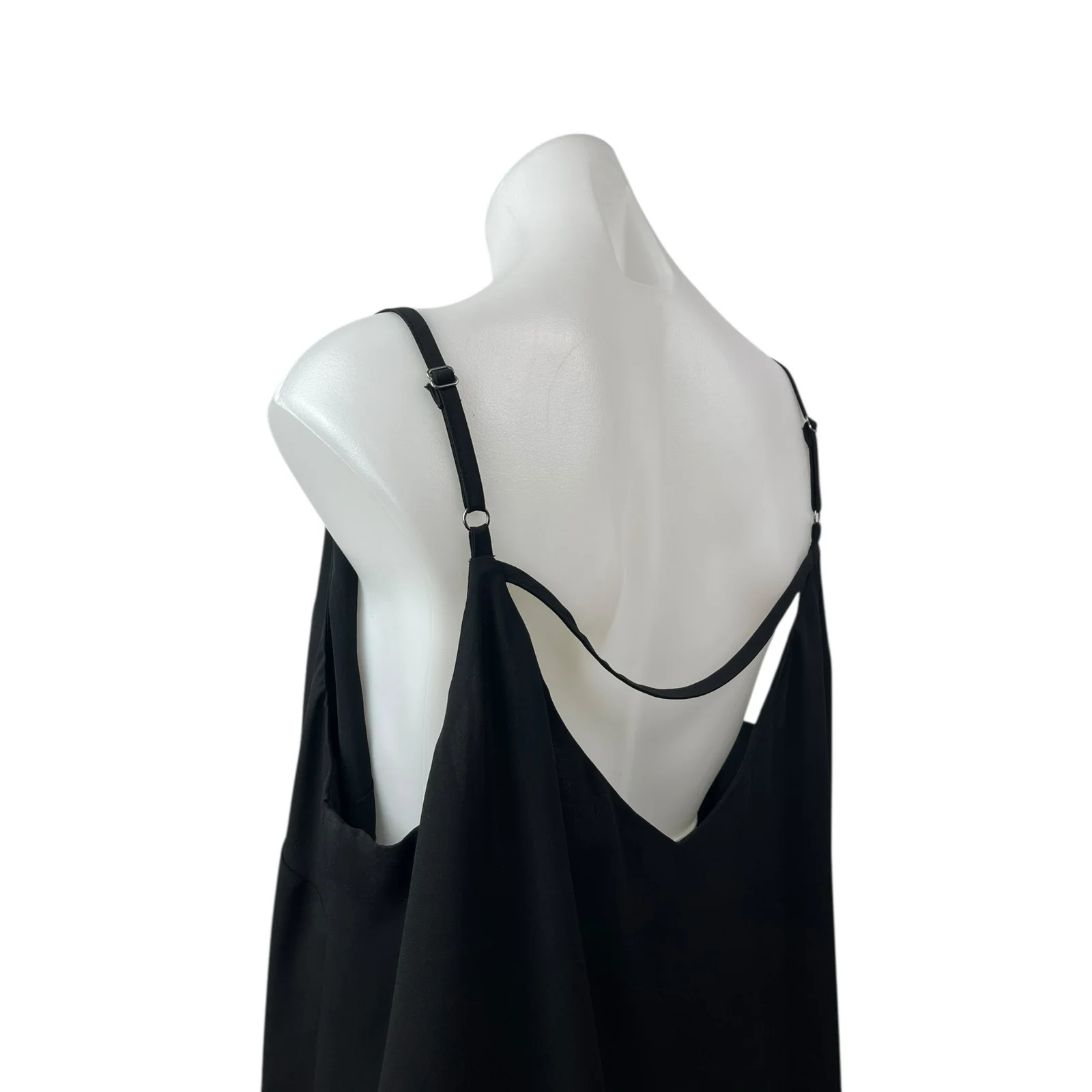 Ann Taylor LOFT Women's Black Sleeveless V Neck Cami Camisole Tank Blouse Top 20 - Image 6