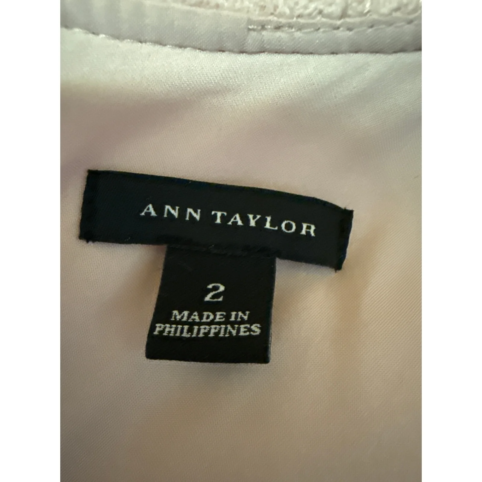 Ann Taylor Women's Pink Wool Sleeveless Pockets Knee Length Shift Tank Dress 2 - Image 4