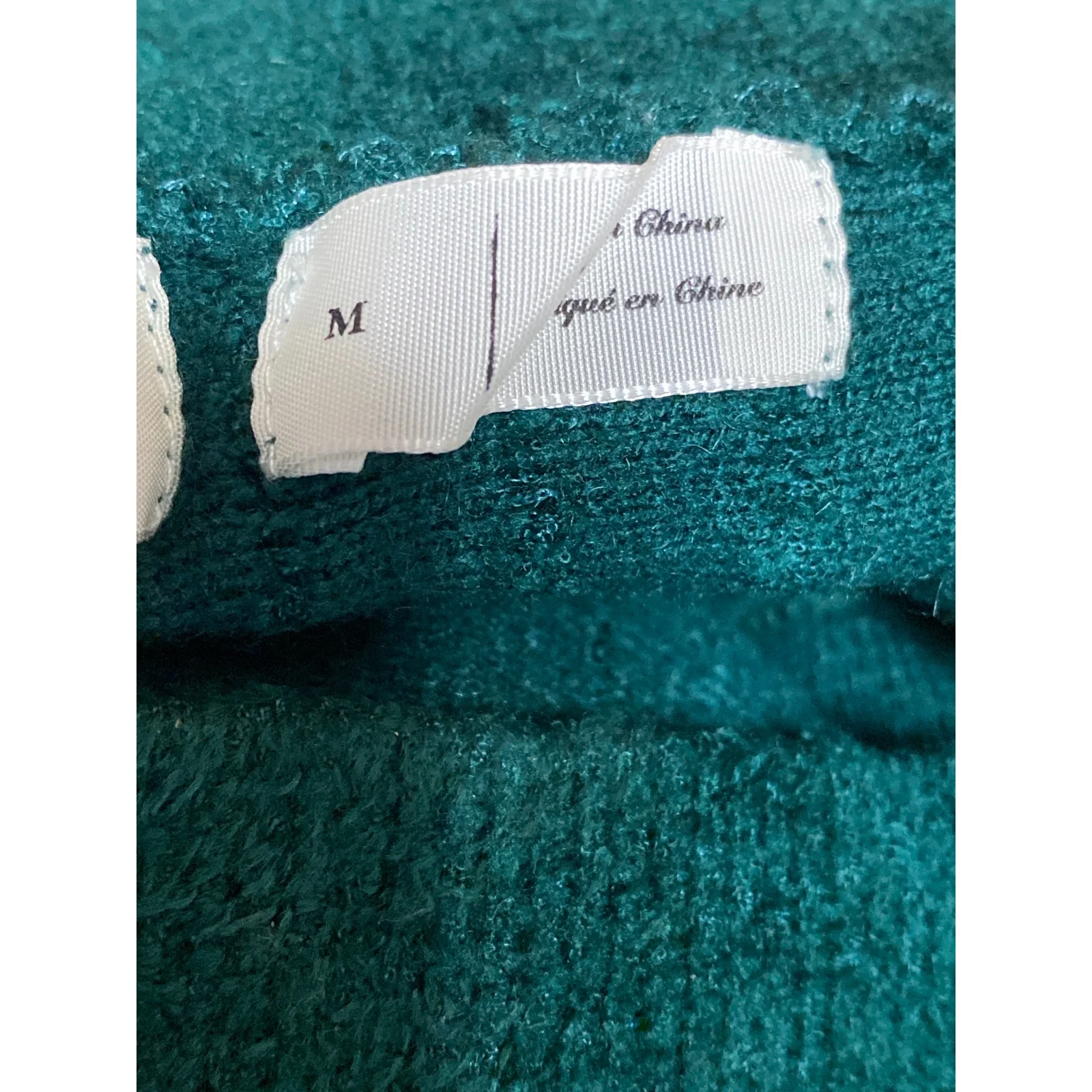 Anthropologie Meadow Rue Green Sweater Knit Pleated Mini Skater A-Line Skirt M - Image 6
