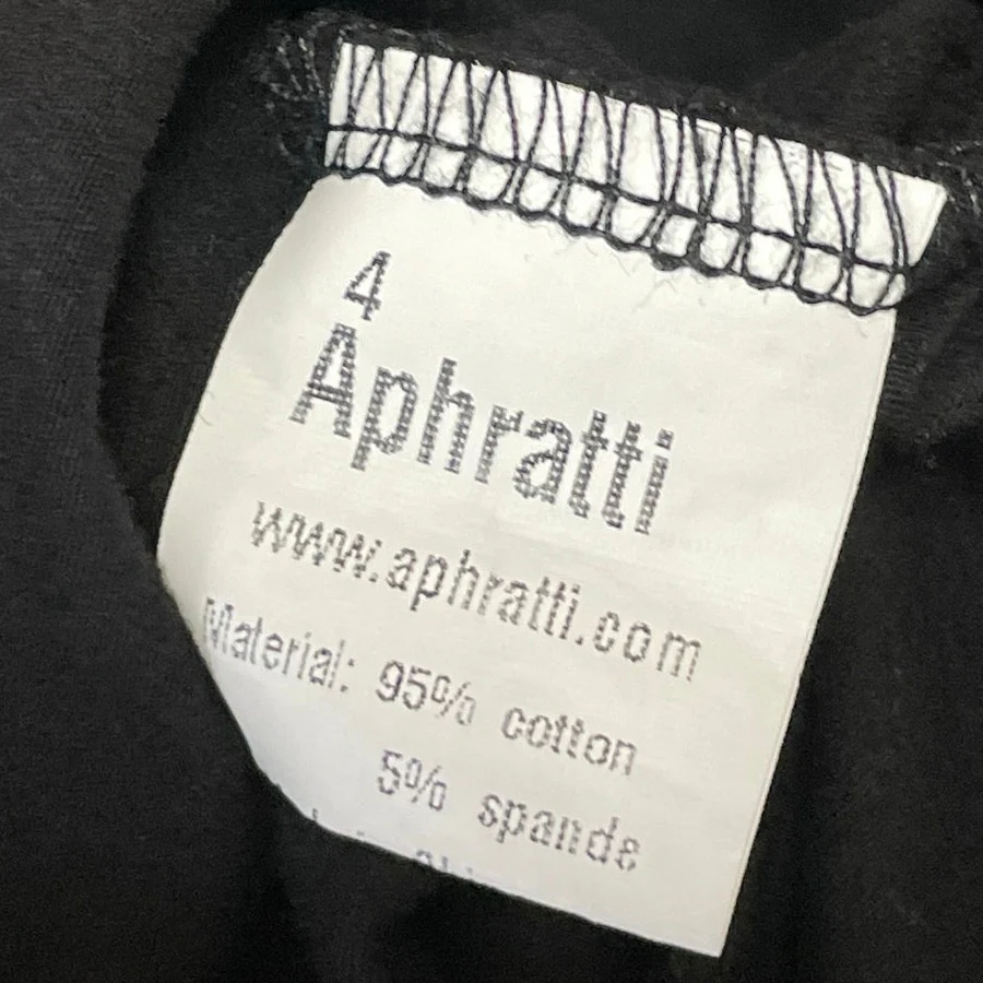 Aphratti Black Collared Pleated Short Sleeve Mini Fit & Flared Skater Dress XS - Image 5