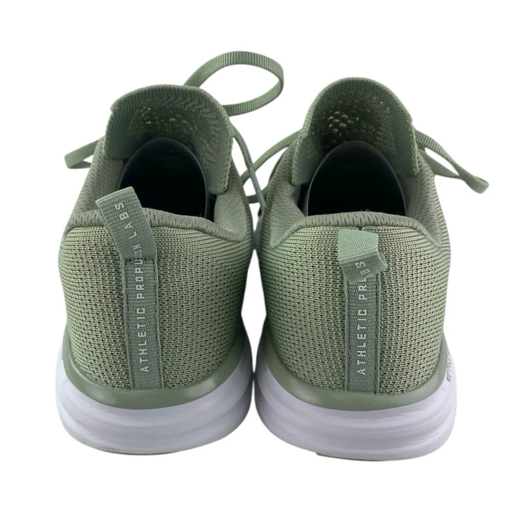 APL Athletic Propulsion Labs TechLoom Pro Green Low Top Running Sneakers Shoes 8 - Image 3
