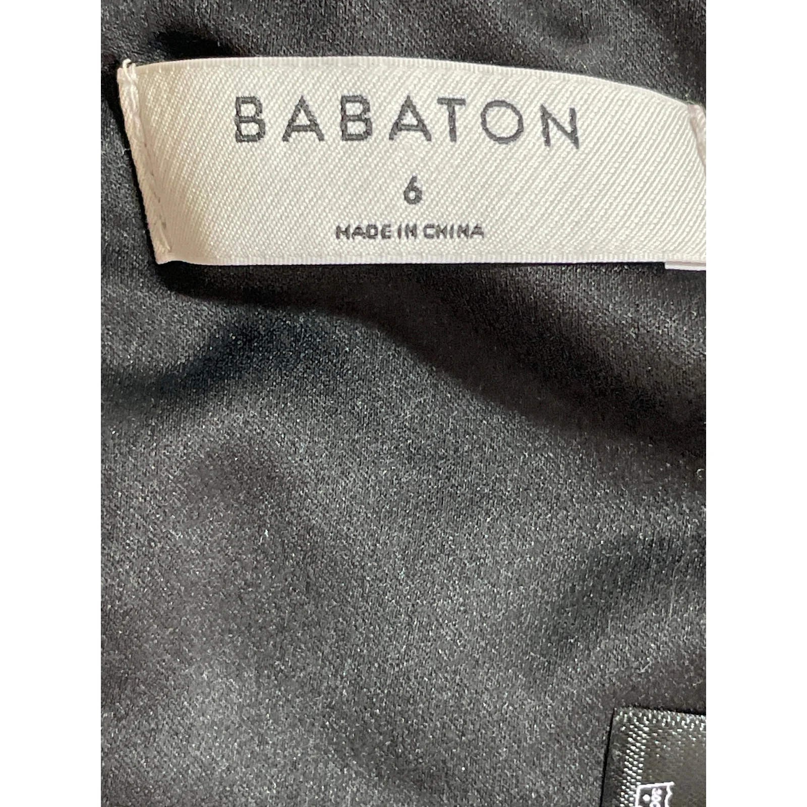 Aritzia Babaton Cindy Black Faux Vegan Leather Bustier Tube Crop Corset Top Sz 6 - Image 5