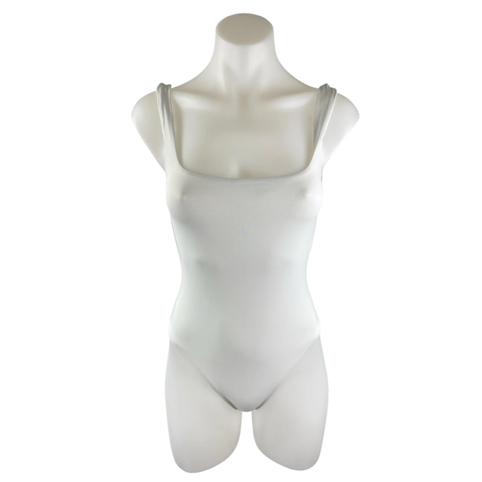 Aritzia Babaton Contour Square Neck Sleeveless Shapewear Tank Bodysuit Top Sz S