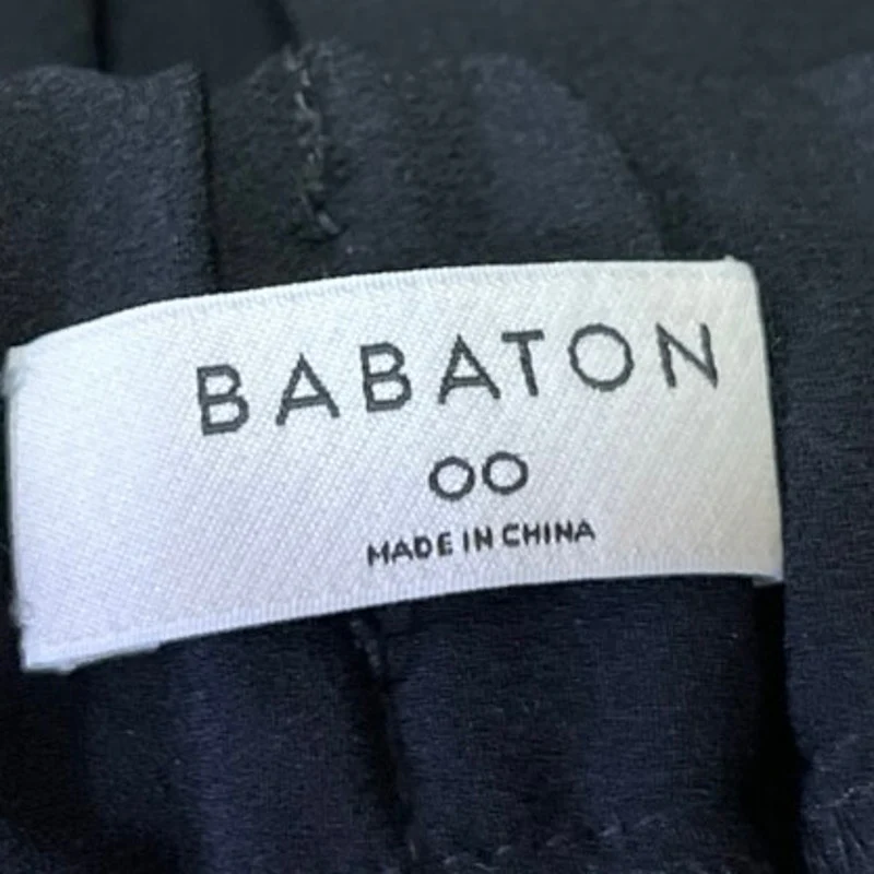 Aritzia Babaton Women's Black High Rise Pleated Pull On Elastic Waist Shorts 0 - Image 5